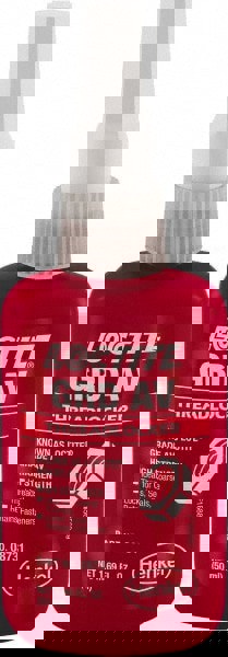 Threadlocker: Red, Liquid, 50 mL, Bottle